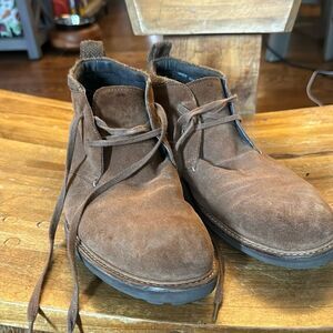 Black Brown 1826 Suede Chukka Boot - 10.5